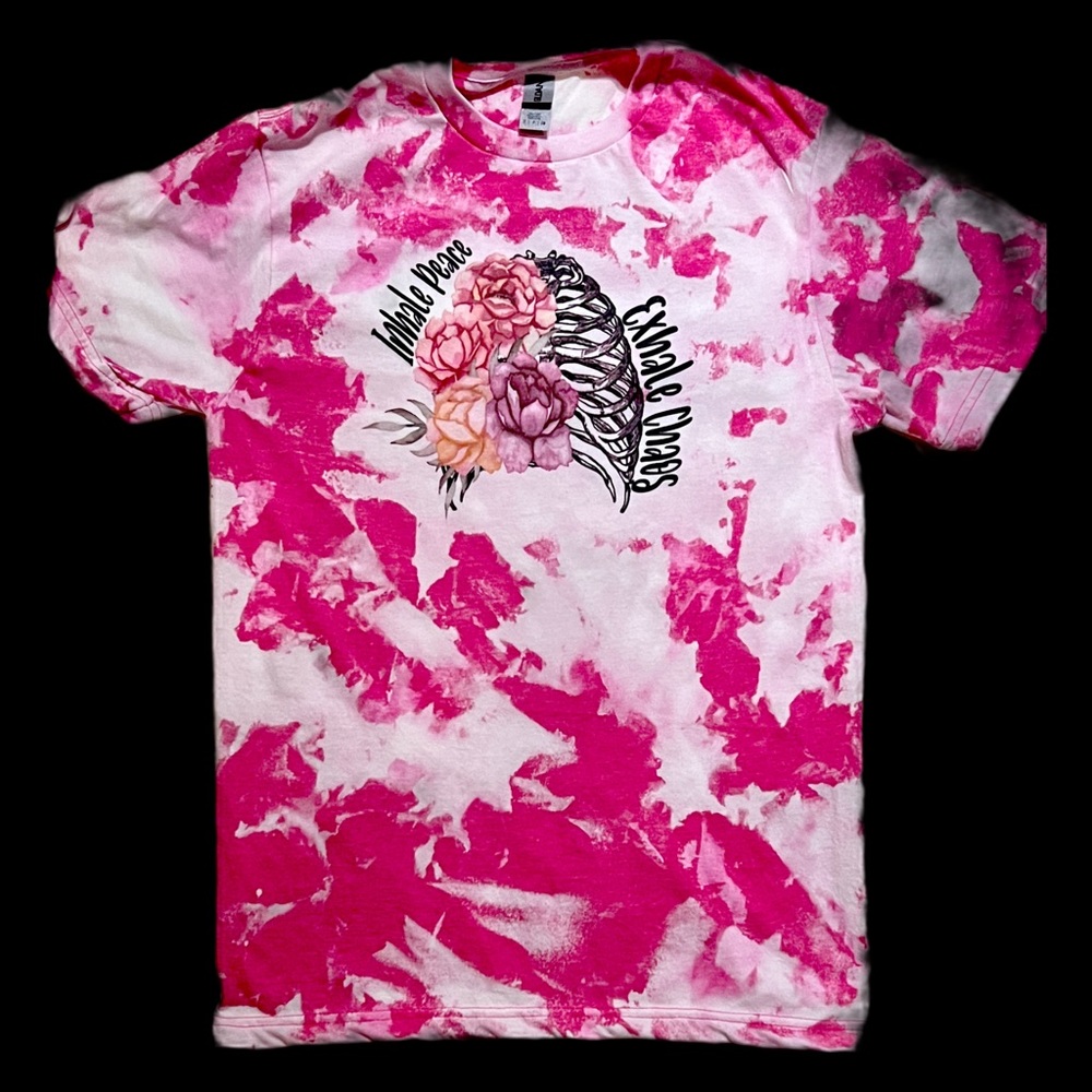 Bleached pink 2 Texas Gals original tee!